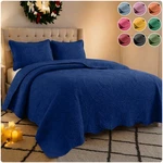 Luxury Cooling Bedspread Quilt Set Lightweight Summer Coverlet Throw Queen King. Fixed Price $22.95.