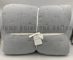 Pottery Barn Everyday Linen Reversible Comfort Quilt Cloud Blue Queen #U2022. Fixed Price $279.99.