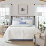 Laura Ashley Felicity Collection Quilt SET-100% Cotton, Reversible, All Season. Fixed Price $105.22.