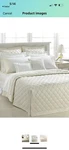 Ralph Lauren Fitted Corners Coverlet Bedspread Quilted Full Queen And Four Shams. Fixed Price $95.00.