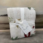 Pottery Barn Deck The Halls Christmas Tree Reversible Quilted Euro Sham Nwt. Fixed Price $79.95.