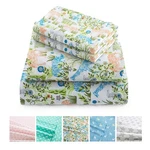 Vonty Kids Bed Sheets Twin Lovely Jungle Elephant Giraffe For Boys & G.... Fixed Price $29.14.