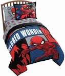 Jay Franco Marvel Spiderman Webbed Wonder 5 Piece Twin, Multi -. Fixed Price $95.21.