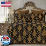 Loom And Mill Luxury Set 3 Piece Classic Damask Quilted Bedspread Queen. Fixed Price $193.02.