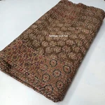 Sambhav Quilt Hub Brown Ajrakh Hippie Queen Kantha Handmade Bohemain. Fixed Price $104.65.