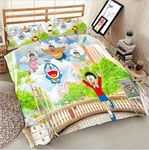 Doraemon Collection 3D Printing Duvet Quilt Doona Covers Pillow Case Bedding Set. Fixed Price $135.76.