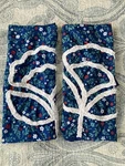 The Pioneer Woman Pillow Shams Only Tufted Floral Blue Set Of 2. Fixed Price $28.00.