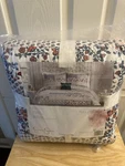 New Jessica Simpson Tallulah Blue Multi Patchwork Full Queen Quilt. Fixed Price $93.99.