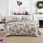 Avanti Linens - Quilt Set Super Soft Bedding Matching Shams Holiday Room Decor. Fixed Price $103.66.