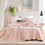 Madison Park Queen Quilt Set Damask Coverlet For Medallion Blush. Fixed Price $69.99.