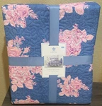 Simply Shabby Chic Rachel Ashwell Manor Floral King 4PC Set Quilt, Shams &pillow. Fixed Price $52.99.