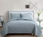 Vcny Home Nina Bedding Collection Luxury Premium Ultra Soft Full/queen, Blue. Fixed Price $59.99.
