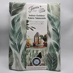 Fiesta 60X102 Oblong Indoor Outdoor Tablecloth Green Palm Leaves Tropical. Fixed Price $54.95.