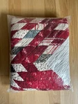 Pottery Barn Noelle Star Handcrafted Applique Full Queen Quilt 88" X 92". Fixed Price $199.95.