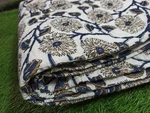 Hand Block Print Kantha Quilt Indian Cotton Throw Boho Bedspread Queen Size. Fixed Price $103.84.