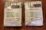 Heirloom Home Collection Amelia Reversible Patchwork Quilted Sham (set Of 2). Fixed Price $40.00.