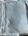 Matouk Twin Pique & Lace Coverlet White 100% Cotton. Fixed Price $99.99.