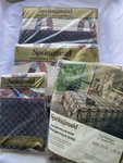 Vintage Springmaid Double Sheet Set & 1 Sham Wedding American Folk Song Nos. Fixed Price $39.99.