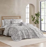 West Park Margueritte 5-PIECE Quilt Set, Queen Size Floral Beige/taupe. Fixed Price $79.99.
