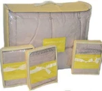 Dransfield Ross Elizabeth St Mauve Full Queen High Loft Quilt Coverlet Shams Set. Fixed Price $399.99.
