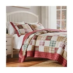Greenland Home Oxford 100% Cotton Quilt Set, 3-PIECE Full/queen, Red Fast Ship. Fixed Price $107.99.