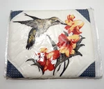 Country Estate Quilt Collections Sham Standard Queen Hummingbird Vtg 25" X 31". Fixed Price $18.95.