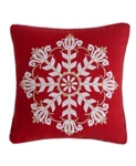 Levtex Home Joybirds Snowflake 18" Decorative Pillow. Fixed Price $32.00.