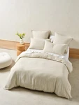 Linen House Connie Quilt Cover Set (natural) - Queen. Fixed Price $227.66.