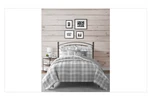 Gingham 8-PC. Reversible King Comforter And Coverlet Set Bedding. Fixed Price $135.00.