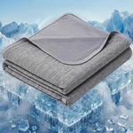 Cooling Blanket For Hot Sleepers - Summer Thin Lightweight Bed, Q.... Fixed Price $41.57.