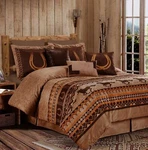 Chezmoi Collection 7-PIECE Southwestern Wild Horses Comforter Set, Russet Brown. Fixed Price $94.99.