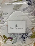 Yves Delorme Belle Nuit Queen Quilted/bedspread Floral 98X98 Made In France. Fixed Price $399.75.