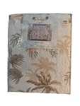 Paradise Home Quilt Palm Trees Beach Brown Coral Sz Twin Bed 1 Sham Nautical. Fixed Price $34.99.