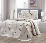 Grandlinen 3-PIECE Fine Printed Oversize 100" X 95" Quilt Set Reversible. Fixed Price $75.36.
