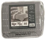 Chic Home Design Duvet Cover 4 Piece Set Bea Queen Gray Embroidered Polyester. Fixed Price $45.00.