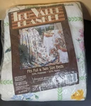 Vintage True Value Blanket Botanical Full Twin Size Beds 72X90 Factory Sealed. Fixed Price $30.00.