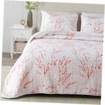 Sakura Collection 2 Piece Quilt Set With Twin / Xl 11 - Cherry Blossom. Fixed Price $48.34.