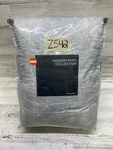 Hudson Park Collection Ripple Texture King Coverlet Pale Silver New. Fixed Price $65.90.