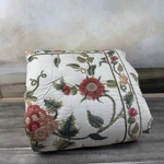Pottery Barn Tessa Emboridered Quilt Full/queen Warm Multicolor Dye Spots Read. Fixed Price $219.95.