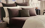 Kenneth Cole Landscape Velvet Mink Full / Queen Coverlet Quilt. Fixed Price $99.95.