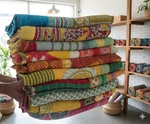 Wholesale Mix Lot Of Indian Tribal Kantha Quilts Vintage Cotton Bed Cover Throw. Fixed Price $25.31.
