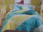 3 Pc Xhilaration Hand Dying Full / Queen Quilt Shams Set Nip. Fixed Price $106.25.