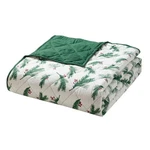 Hallmark Queen Flannel Greenery Print Quilt Set New Open Package. Fixed Price $31.99.