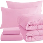 Ntbay Twin Comforter Set With Sheets, 5 Pieces Soft And Breathable Beddi.... Fixed Price $78.97.