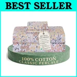 Feather & Stitch 300 Bedding Set, Victorian Floral, Twin. Fixed Price $64.79.