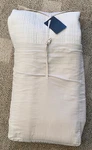 Restoration Hardware Coverlet Quilt Textured Washed Linen Full/queen Sand. Fixed Price $499.99.