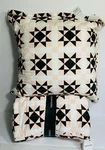 Calvin Klein Quilt & Pillow Set Abigail Cotton Geometric Star King Pink/black. Fixed Price $125.00.