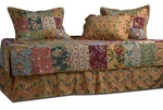 Greenland Home Antique Chic Daybed Quilt Set 3'3 Inches X 6'3 Multicolor. Fixed Price $102.11.