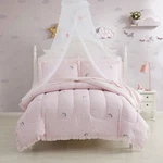 Kids Rainbow Unicorn Bed Bag 5 Piece Comforter, Sham & Sheet Set. Fixed Price $43.99.