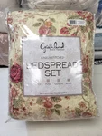 Greenland Home Fashions Antique-like Rose King/cal-king Bedspread Set Ecru. Fixed Price $144.99.